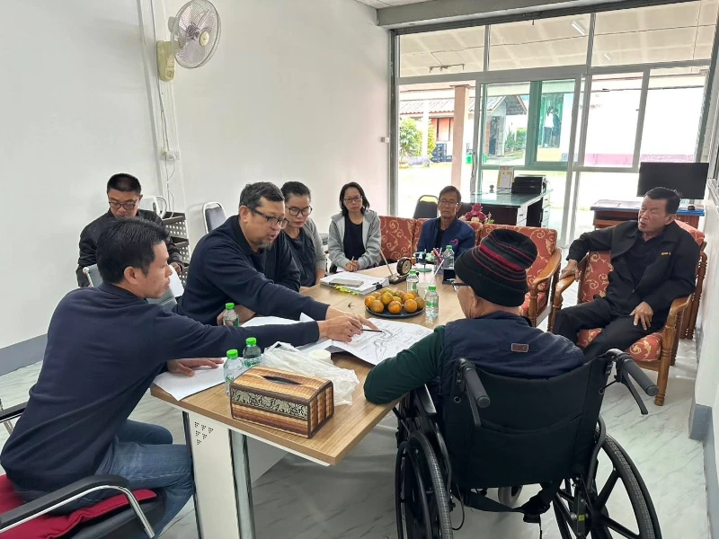 นายกเทศมนตรีตำบลท่าจำปี พร้อมด้วยคณะผู้บริหาร ได้ประชุมซักซ้อม คณะผู้บริหารและปลัดเทศบาล ผอ.กอง เพื่อสั่งงานและดำเนินโครงการฯ